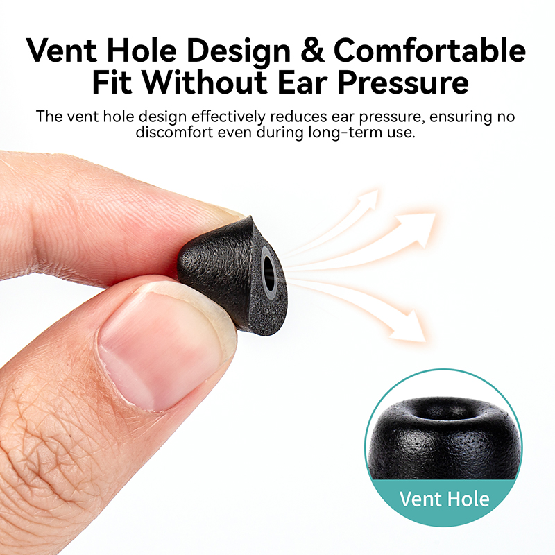 KBEAR KF01 Memory Foam Eartips - Earphone Foam Tip recension och pris