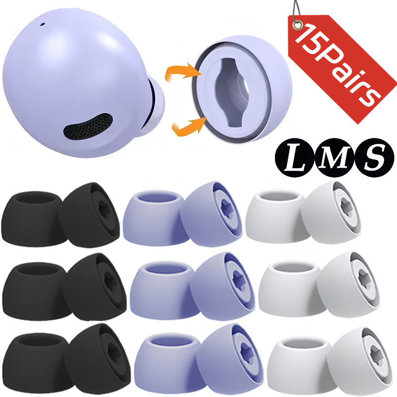 Silicone Ear Tips for Samsung  - Earphone Foam Tip recension och pris