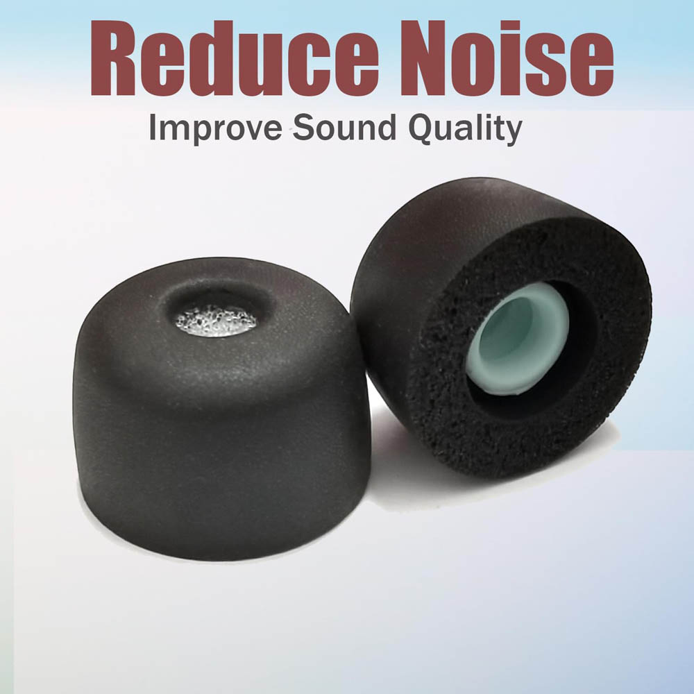 6PCS  Memory Foam Ear Tips Cus - Earphone Foam Tip recension och pris