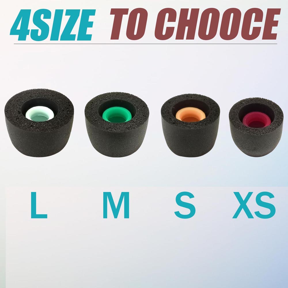 6PCS  Memory Foam Ear Tips Cus - Earphone Foam Tip recension och pris